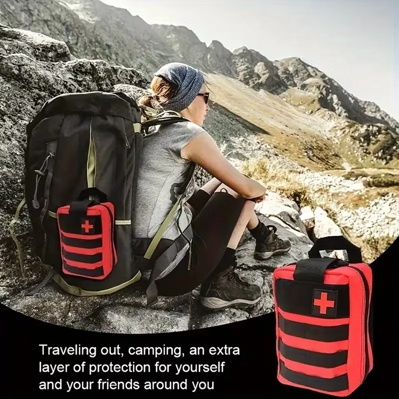 Outdoor First Aid Bag EDC Molle Medical Kit IFAK Survival Emergency Pack EDC Travel Fishing Camping Hiking Hunting Accessories