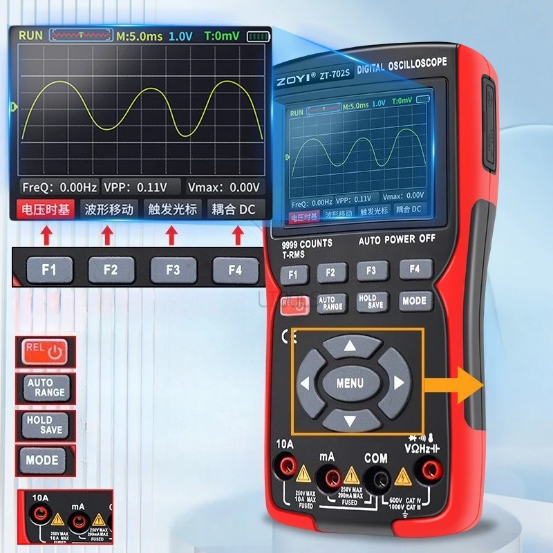 Color Screen Handhe…