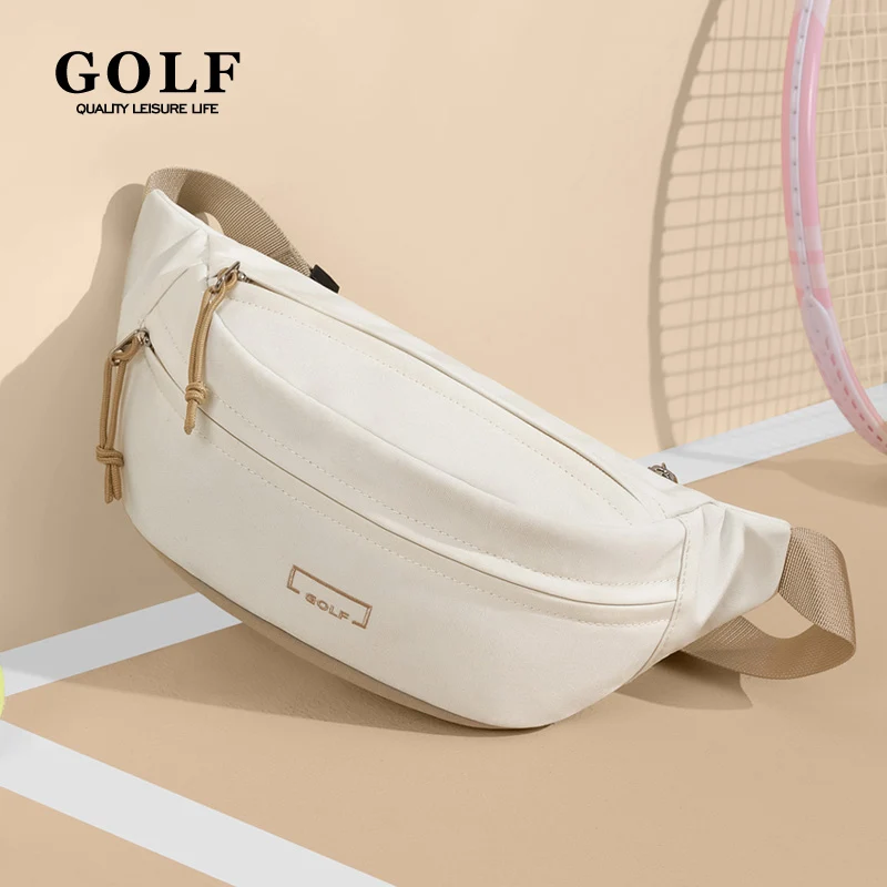 GOLF QUALITY Lightweight Adjustable Sports Fanny Pack Fashionable Waist Bag Waterproof Travel Chest Belt Bag for Men And Women