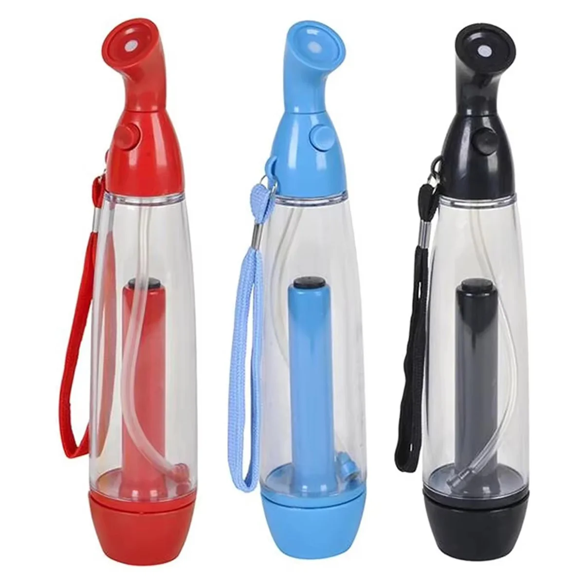 AA11-4 Pcs Summer Mister Sprays Bottle Set Pump Mister Personal Cooling Device Empty Plastic Sprays Bottles Water Refillable