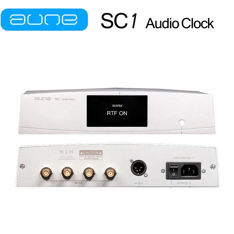 

AUNE SC1 Digital Audio Clock Four-way Output Custom OCXO Crystal Oscillator Independent Power Synchronous Isolated Output 10Mhz