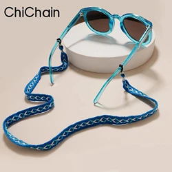 Beautiful Vintage Boho Style Knitted Glasses Strap, Comfortable Practical Outdoor Glasses Lanyard, With Buckles Eyewear Retainer