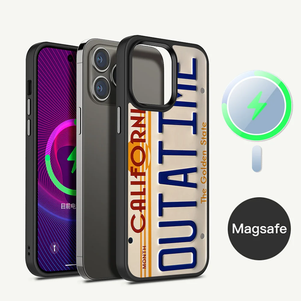

Магнитный чехол Magesafe для iPhone 11, 12, 13, 14, 15 Pro Max Plus Mini