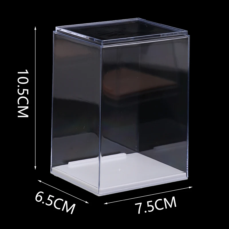 1 Piece Dustproof Thickened Doll Display Box For Home  Transparent Display Showcase High Quality Acrylic Storage Box