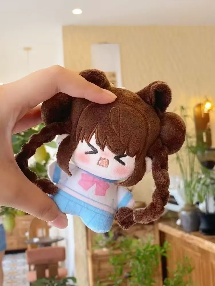 "Genshin Impact: Naraka: Bladepoint 'Walnut' سمة دمية قطنية مقاس 10 سم، شخصية نجمة البحر اللطيفة.