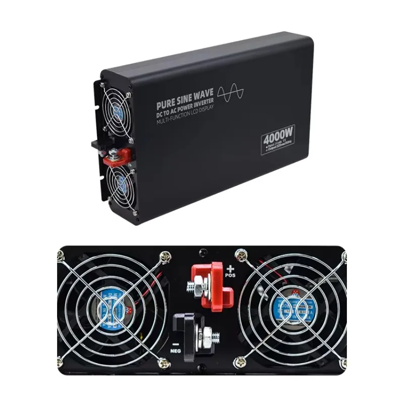 

ATVYK-4000L Off Grid Inverter 4KW 12V 24V 48V 60V 72V To 220VAC 50Hz Pure Sine Wave Inverter