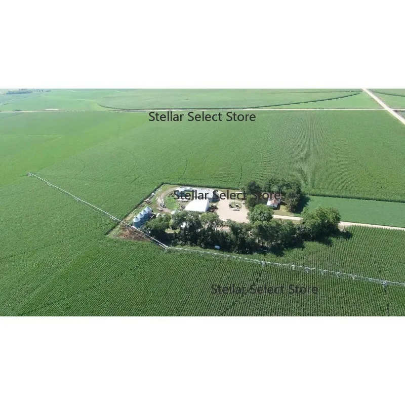 2025 Movable Linear Move Irrigation System for Large Fields Including Motor Pump Engine Pivot Farm Irrigation for Agricultural