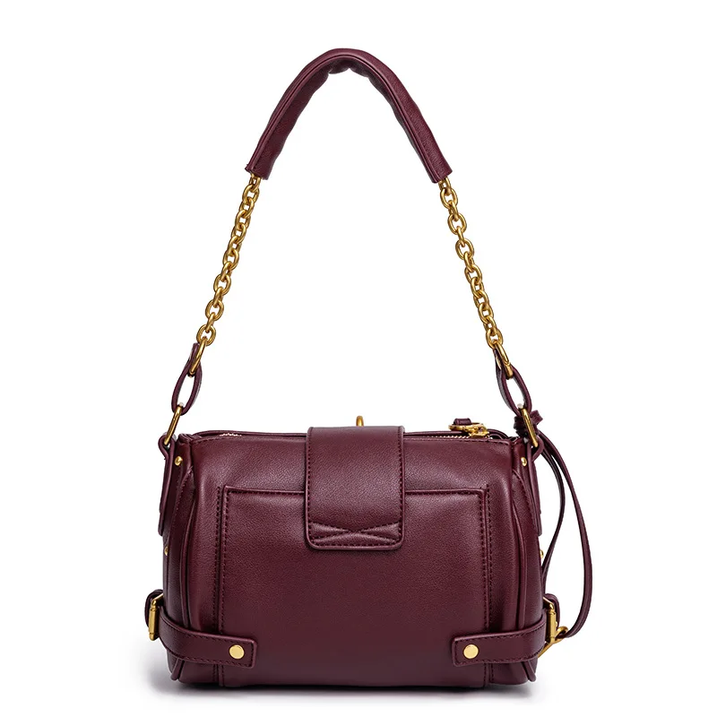 

Женская классическая модная элегантная сумка для подгузников, минималистичная роскошная кожаная сумка-тоут для стильных деловых поездок и винтажного образа