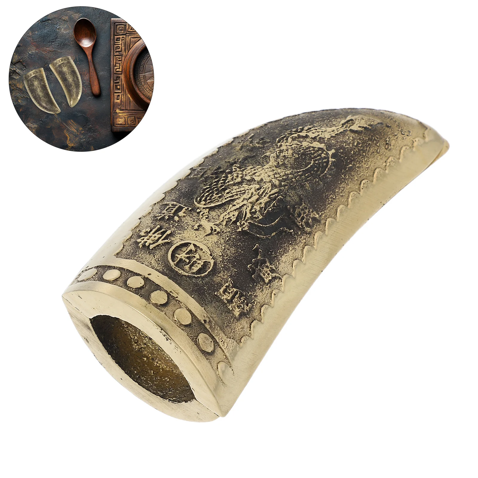 

Elegant Divination Cups Temple Decor Taoist Supplies Retro Moon Tool Holy Grail Spiritual Craftsmanship