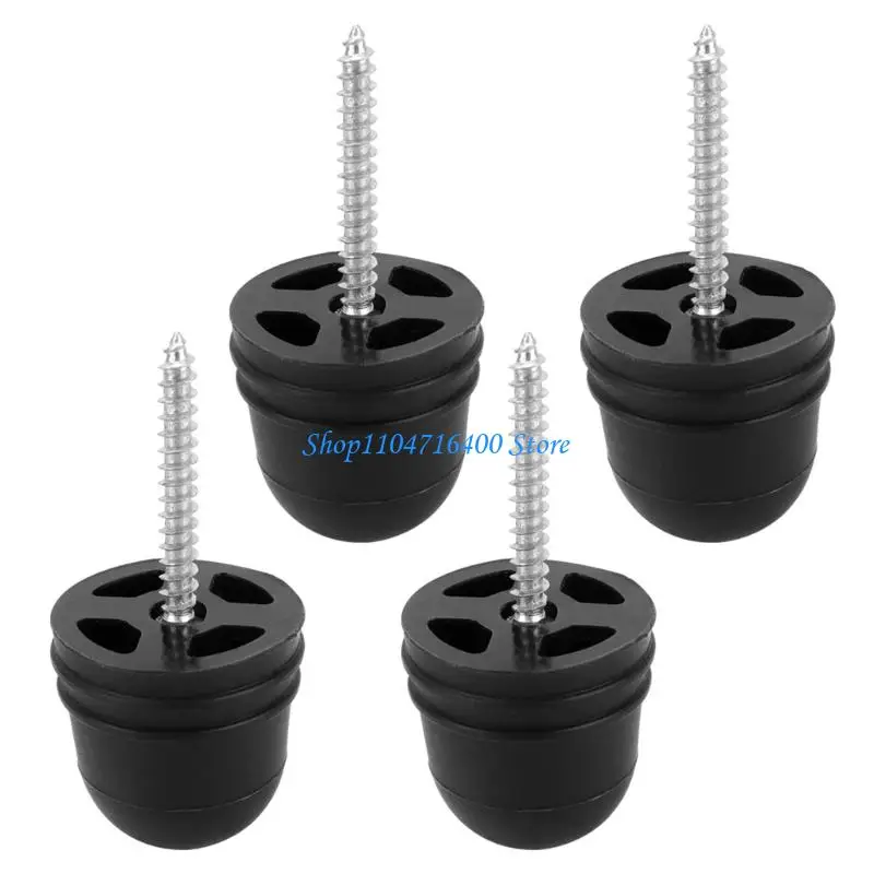 y1gd 4pcs Replacement Door Buffer Pads for RVs and Campers Doors Absorb Impact Reduce Noise Prevent Damage on Vehicles Furniture