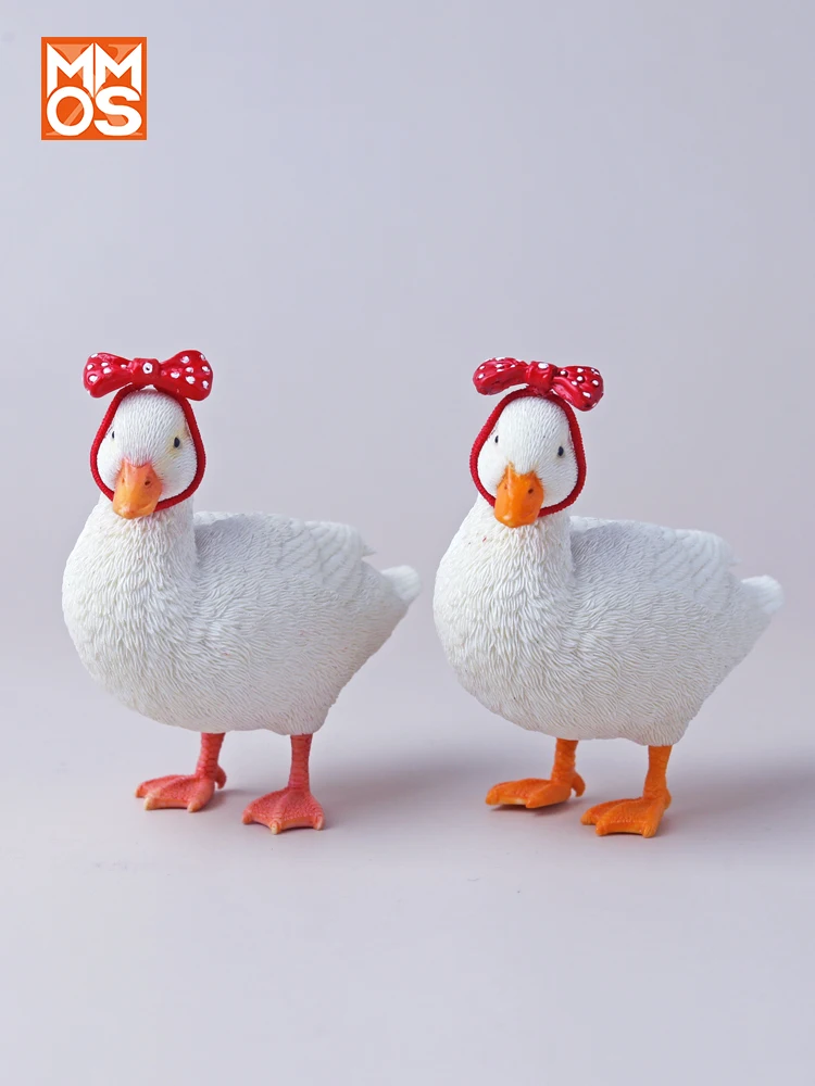 JXK 6CM Animal Model JXK2050 Mini Duck Model for 12'' Action Figure Accessory Home Decoration