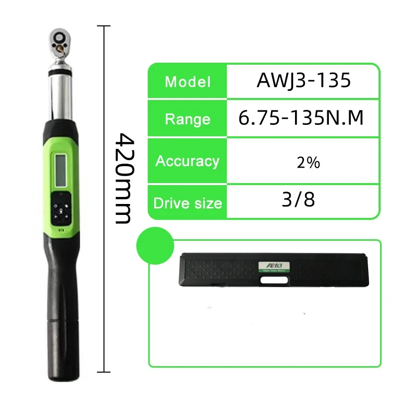 

ALIYIQI AWJ3-0135 3/8 Economical High Precision Digital Display Torque Wrench