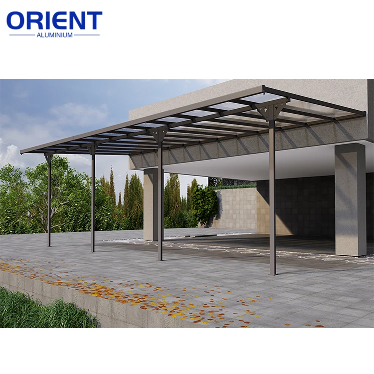 Retractable Aluminum Awning for Cafe Restaurant and Shop Manual or Motorized Operation Sunshade Canopy for Commercial Use