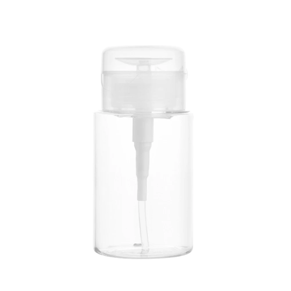 Bottle Storage Bottle Liquids 100ml/150ml/200ml Capacity Dispenser Empty Pump PETG+PP Material Push Down White