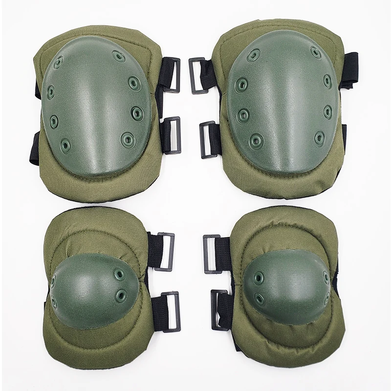 Adult Camo Tactical KneePad Elbow Pads CS Military Cycling Protector Army Airsoft Outdoor Sports Protective Kneepad Safety Gear