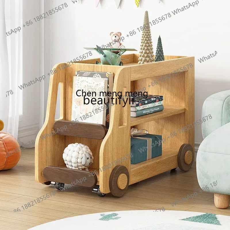 cn8350 LHY zq Storage Rack Environmental Protection Shelf Modern Shape Storage Rack Household Small Solid Wood Storage Rack