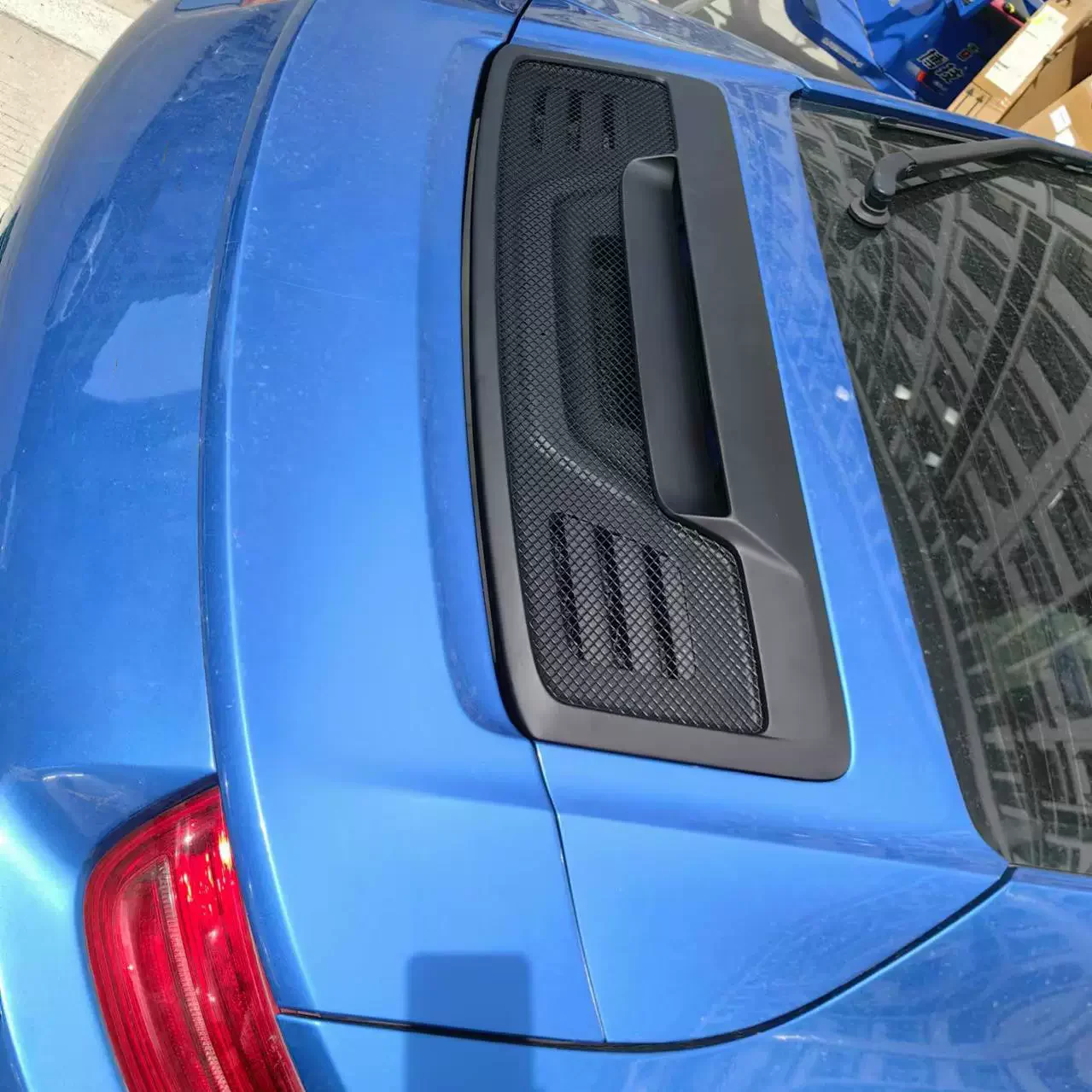 Car Trunk Grille for Porsche 991.1 GT3 upgrade to 911R style Rear