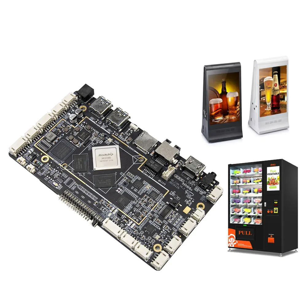

Китайский заводской источник Android ARM RK Hexa Core Board RK3399 SBC Android Rockchip RK3399 Встроенная плата ПК