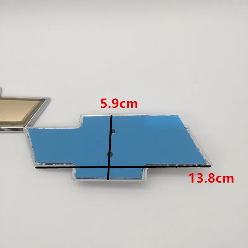 1 قطعة لشروليه 08-10 كابتيفا سبارك أبيكا سيارة الجبهة مصبغة رئيس هود بونيه شعار الخلفية الذيل الوفير الجذع ملصق شارة
