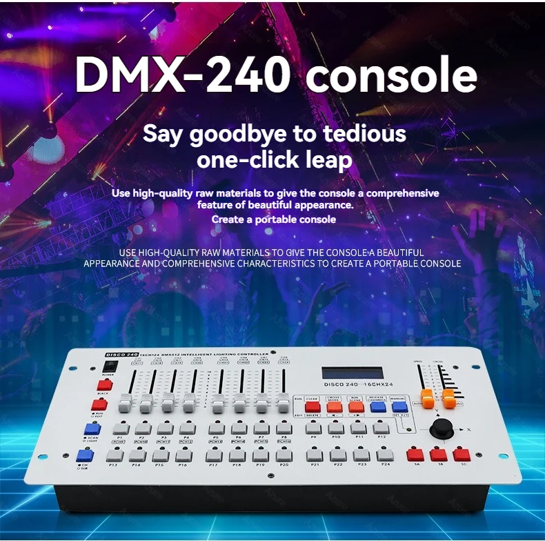 dmx-512-controller-console-mixer-panel-240-channels-lighting-effects-equipment-operator-equipment-moving-head-stage-light