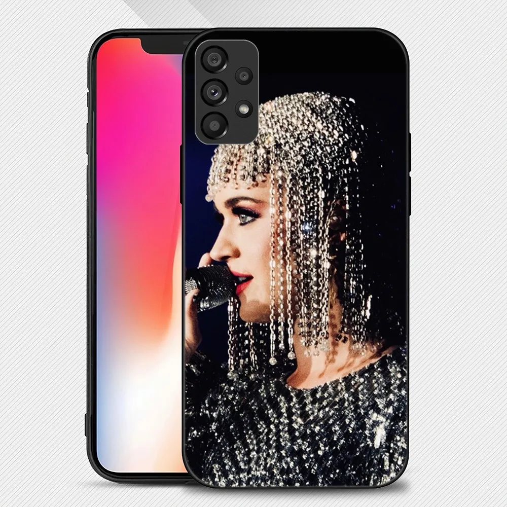 Singer K-Katys P-Perry Phone Case For Samsung Galaxy S22 S23 Ultra S21 S20 FE Plus Note 20 Soft Cover