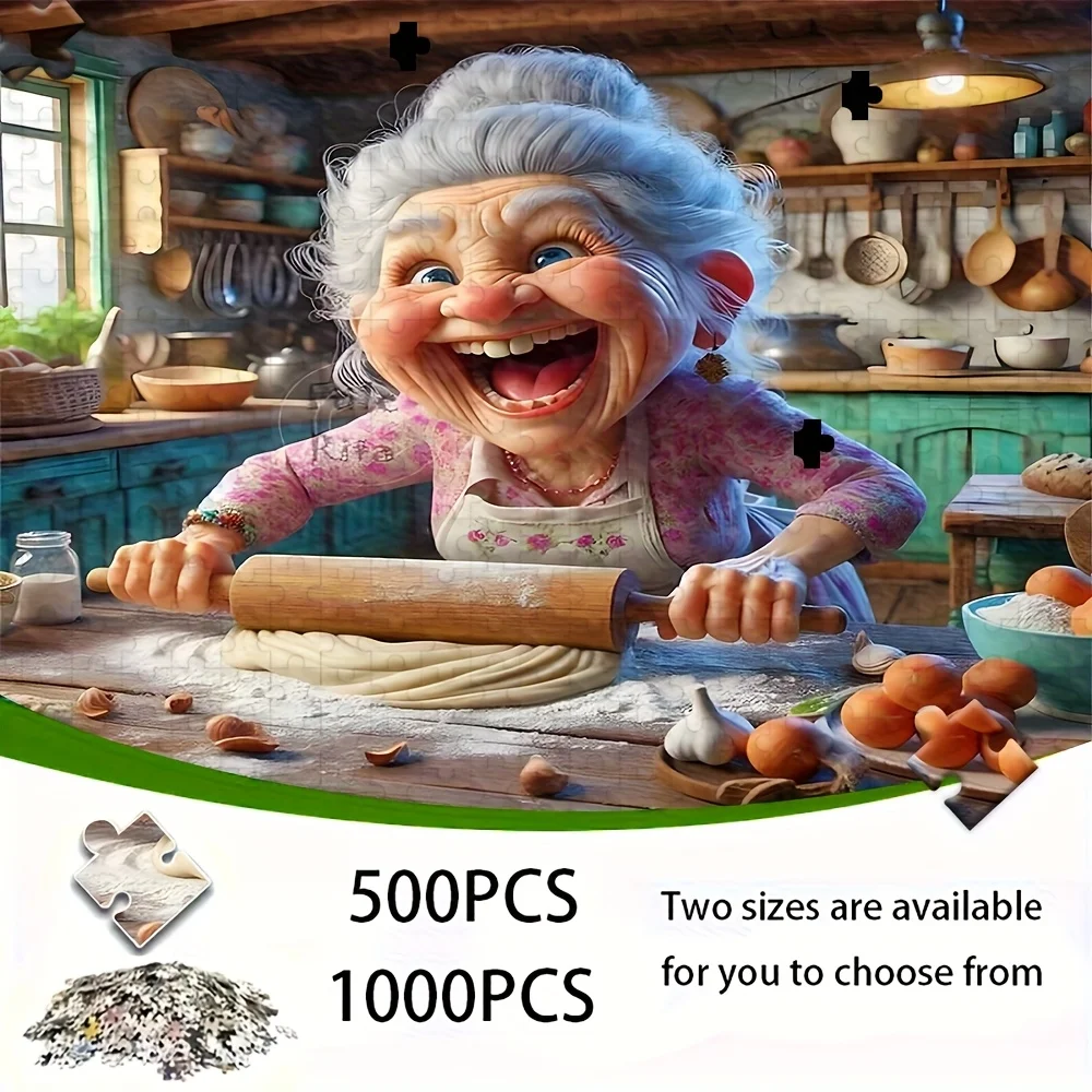 500/1000pcs Adult Puzzle Suitable for Adults & Families - Challenging Large-Scale Brain Teaser, Stress Fun Game Night, /Christ