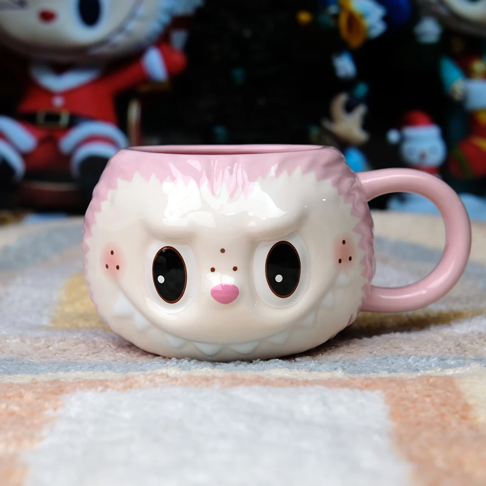 

Эксклюзивная керамическая кружка с 3D персонажем мультфильма в парке развлечений и крышкой, коллекционная чашка для чая/кофе с ручной росписью, новинка