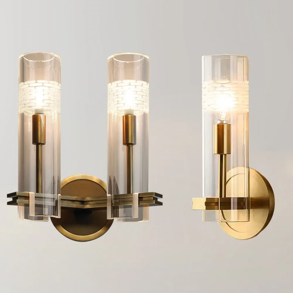 Modern Light Luxury Wall Lamp, Minimalist Living Room Background Wall, Nordic Decoration Bedroom Bedside Lamp