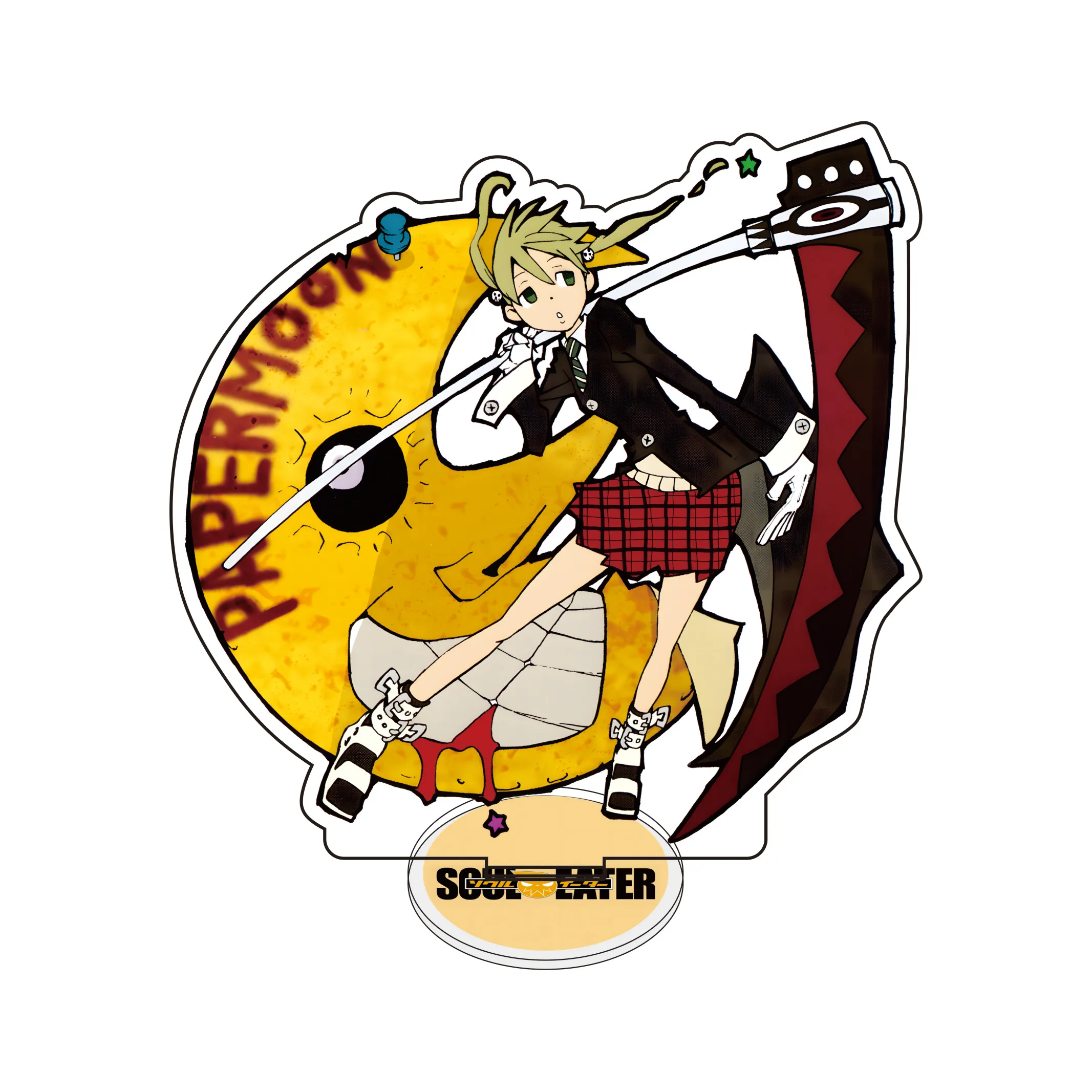 Anime SOUL EATER 13cm Acrylic Stand/Keychain Maka Albarn Tabletop Decorations Accessories Decor Gifts Exquisite Products