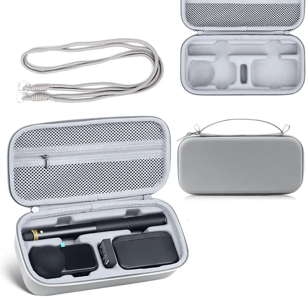Wasserdichte Tragetasche zur Aufbewahrung für die Insta360 X6, tragbare Schultertasche, robuste Schutzhülle, Kamerazubehör. – Detail 2