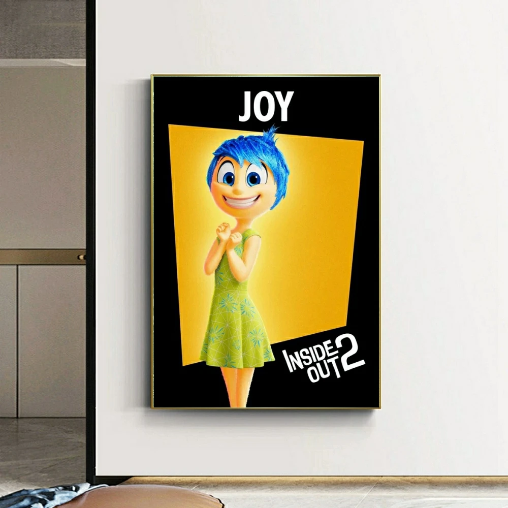 Inside Out 2 Disney Movie Graffiti Cartoon Funny Mosaic Diamond Painting Pictures Cross Stitch Puzzle Home Decor 5D DIY Art New