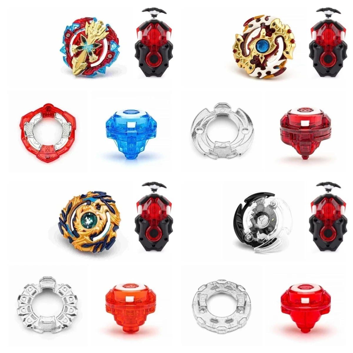 Battle Gyroscope B-48 Xeno Xcalibur .M.I/ B-100 Spriggan Requiem .0.Zt /B-79 Drain Fafnir .8.Nt +transmitter Collection Gift