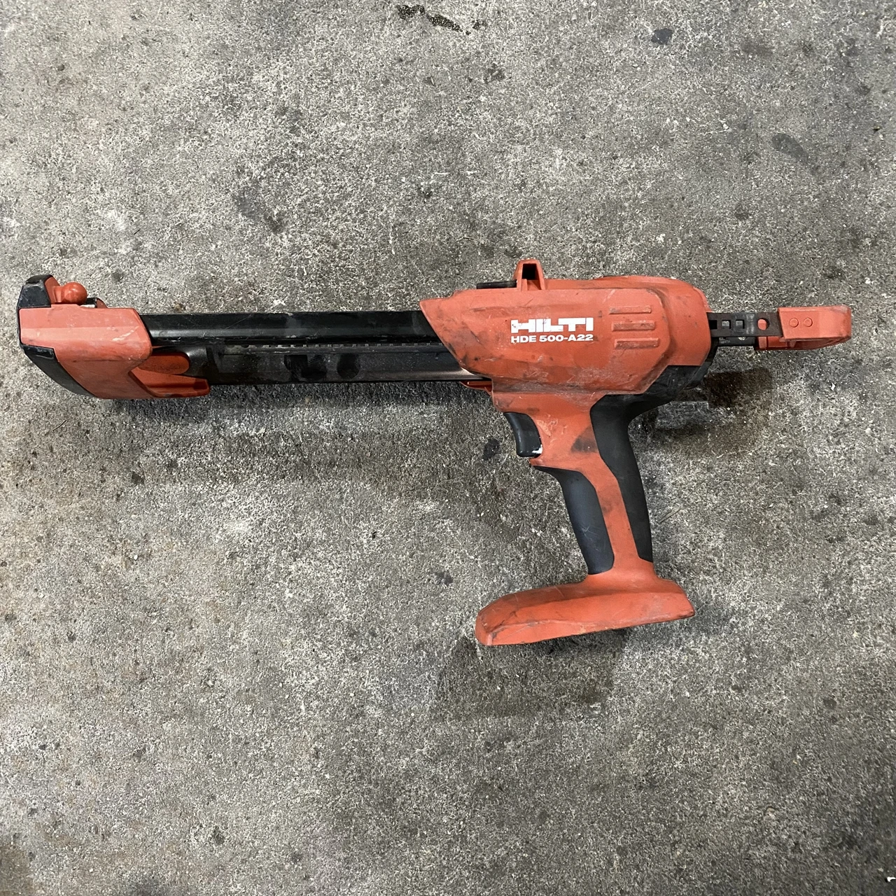 

Hilti HDE 500-A22 - 21.6v Cordless Battery Resin Dispenser Second hand - Body only