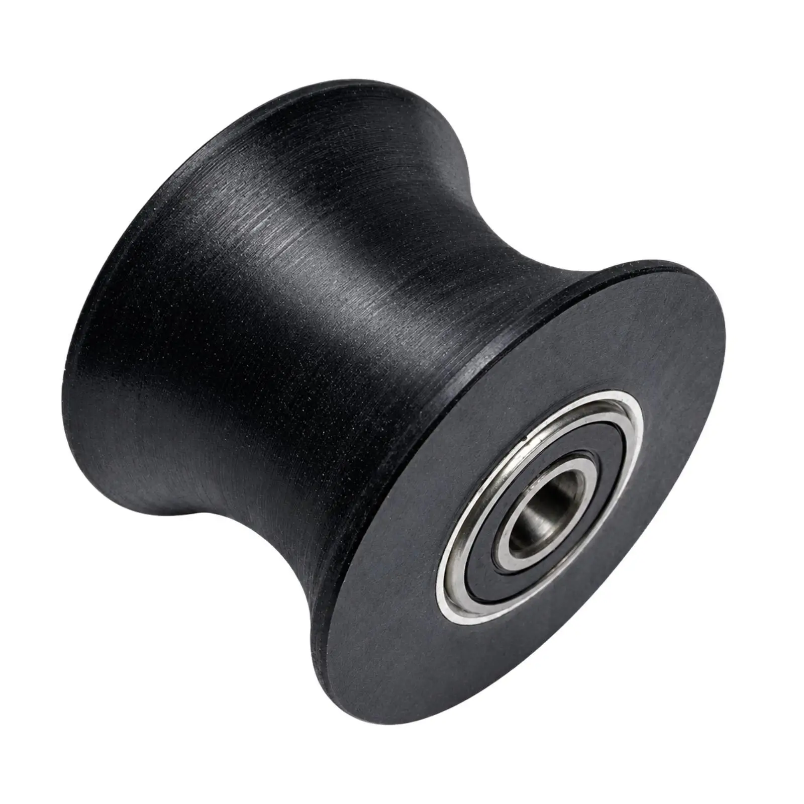Polyurethane Fitness Roller Gym Pulley Wheel for Treadmill Drive Mechanism Aluminum Core Smooth Running Surface Replacement
