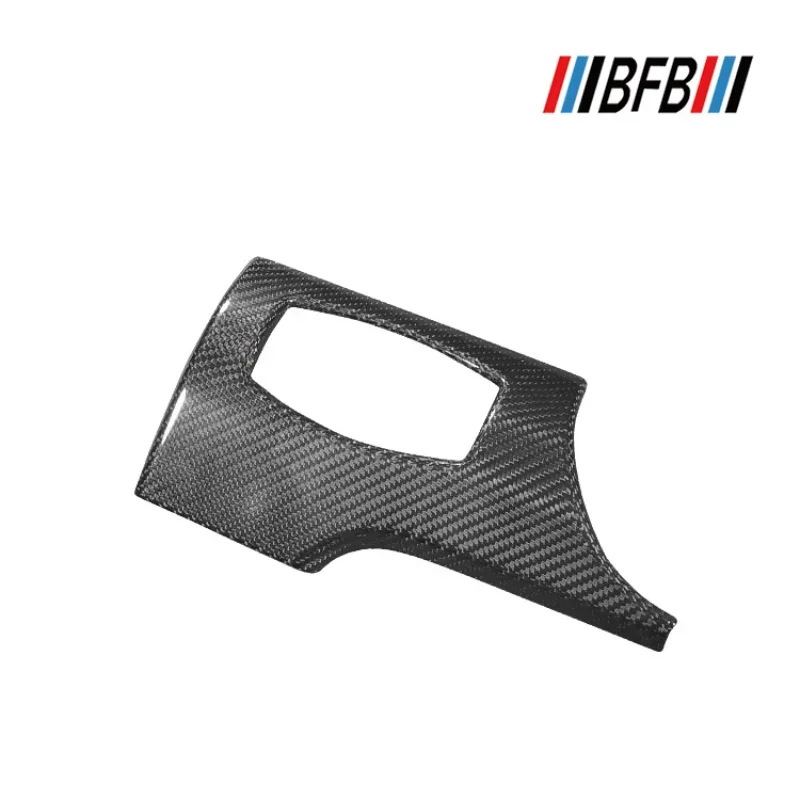 

For Ford Mustang Real Dry Carbon Fiber Gauge Bar Left Trim Light Control Button Decorative Panel modification Accessories