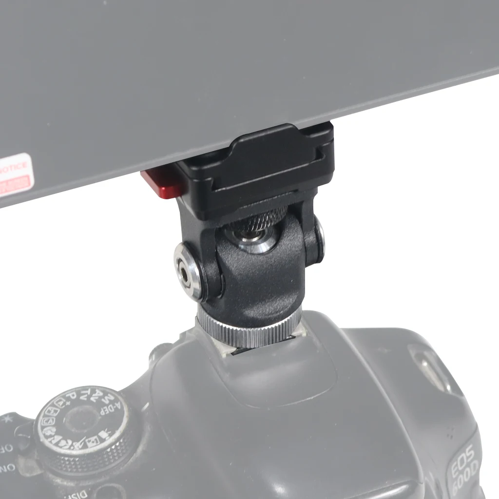 Einstellbarer Schnellverschluss-Kugelkopf Kalt schuh halterung Monitor halterung Blitz halterung Blitzschuh adapter DSLR-Kameras Käfigs tabilisator – Detail 28