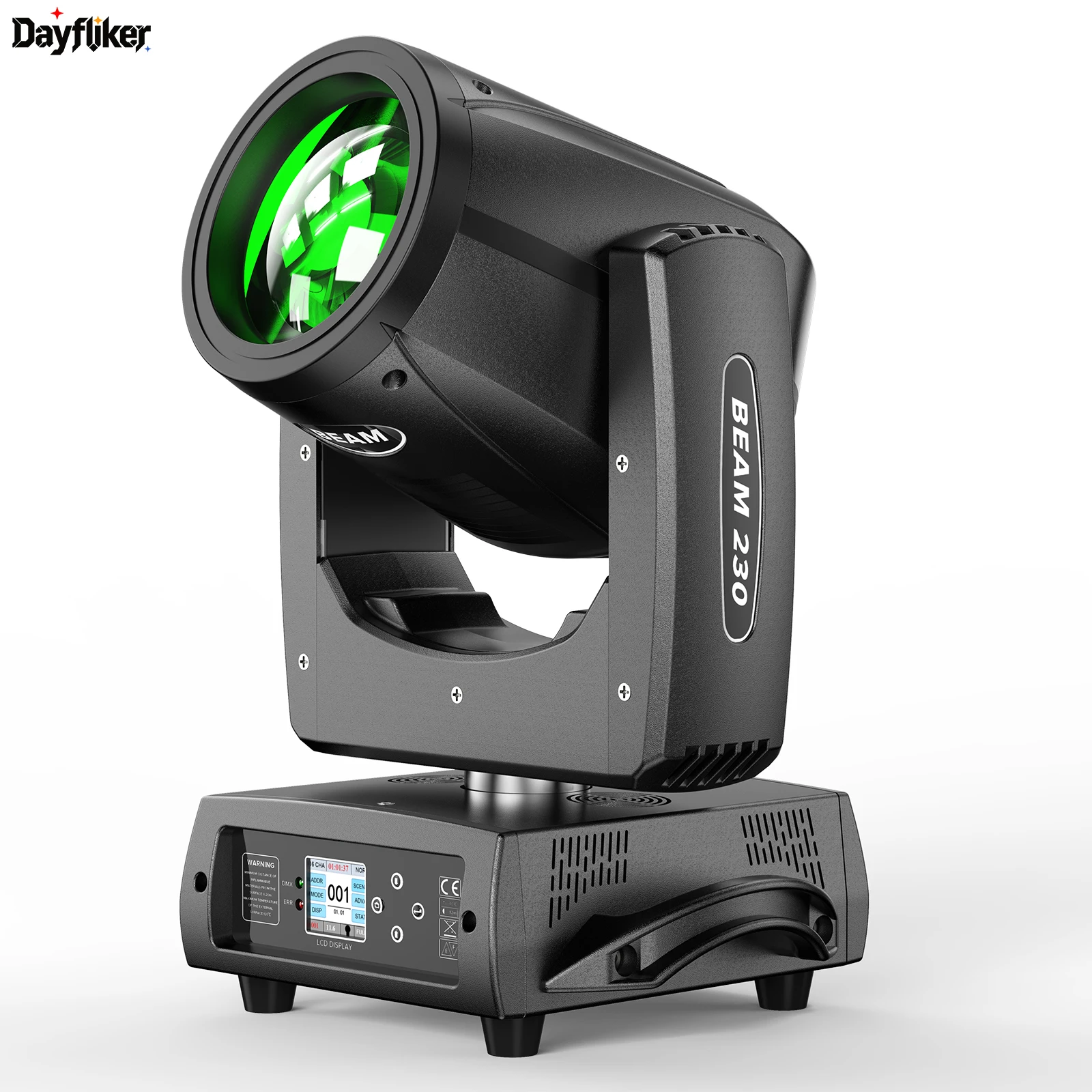 

DayFlicker 230W Stage Moving Head Light Rainbow Effect 16/20CH DMX512 Control for Disco Party Club Bar DJ Show Stage Lighting