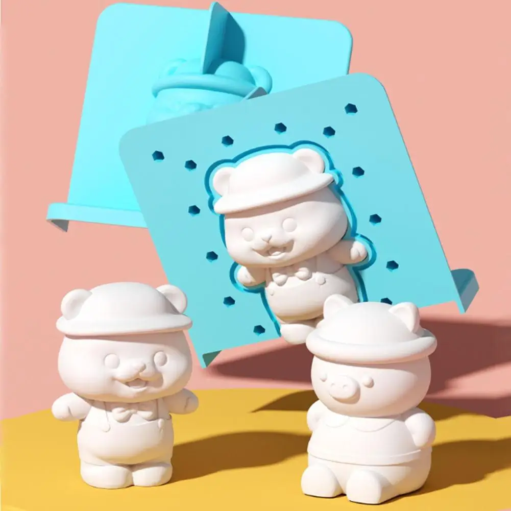 Conjunto de Graffiti em Gesso DIY, Kit Criativo de Pintura com Pó de Gesso, Brinquedos para Crianças, Moldes, Tintas, Ferramentas, Atividade Artística, Presente