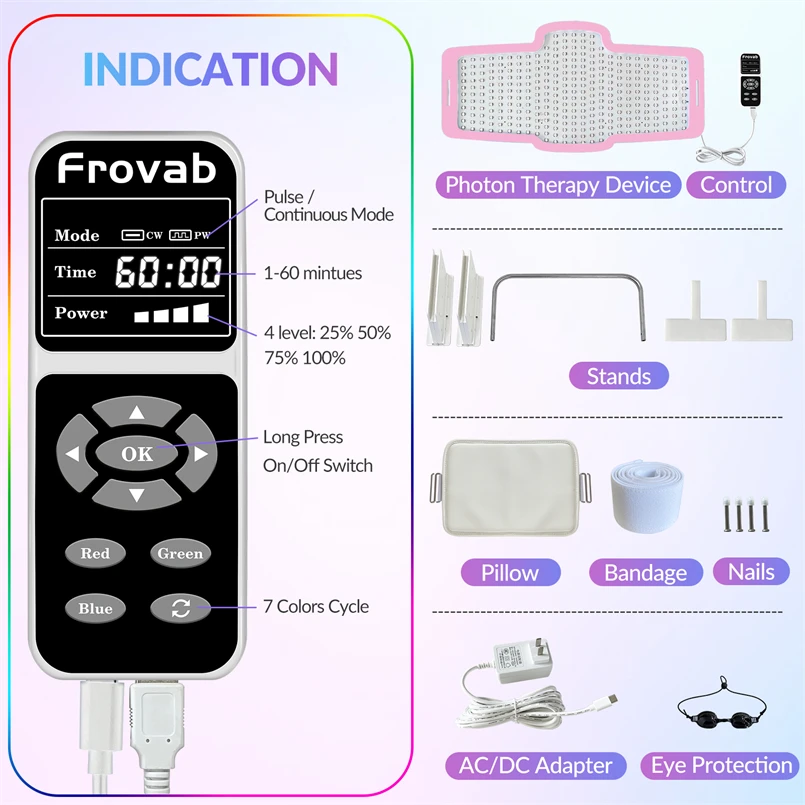 LED Light Therapy Máscara Facial, 7 Cores Mudança, Dispositivo Rosto, Refirmamento Da Pele, Salão De Beleza, Uso Doméstico, Spa Grau