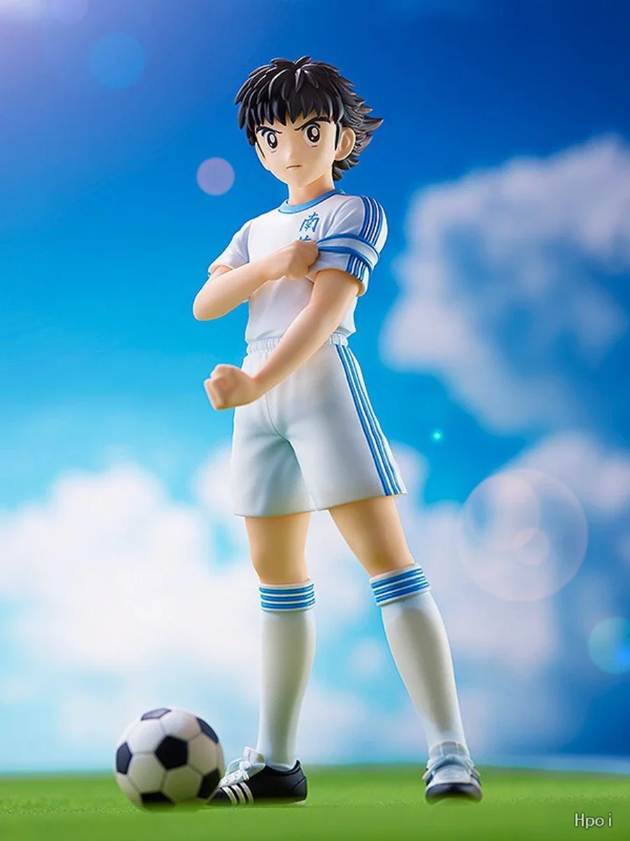 18cm Captain Tsubasa Anime Figure Ozora Tsubasa Action Figures Hyuuga Kojirou/Wakabayashi Genzou Figurine Collection Model Toys