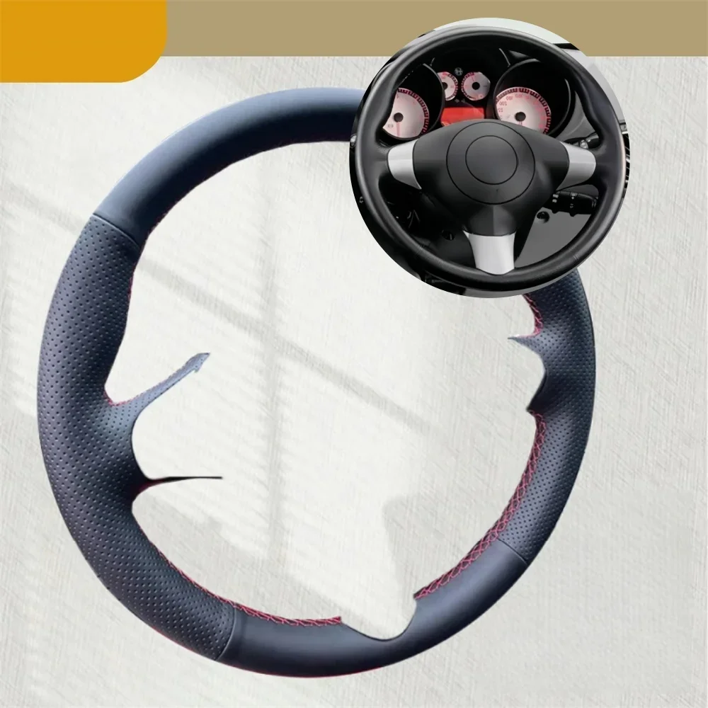 Car Steering Wheel Cover For Alfa Romeo 147 2000-2010 GT 2004-2010 Anti Slip Artificial Leather Car Accessories Steering Wrap