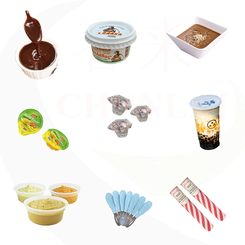 Автоматическая машина для наполнения и запечатывания чашек сока йогурта