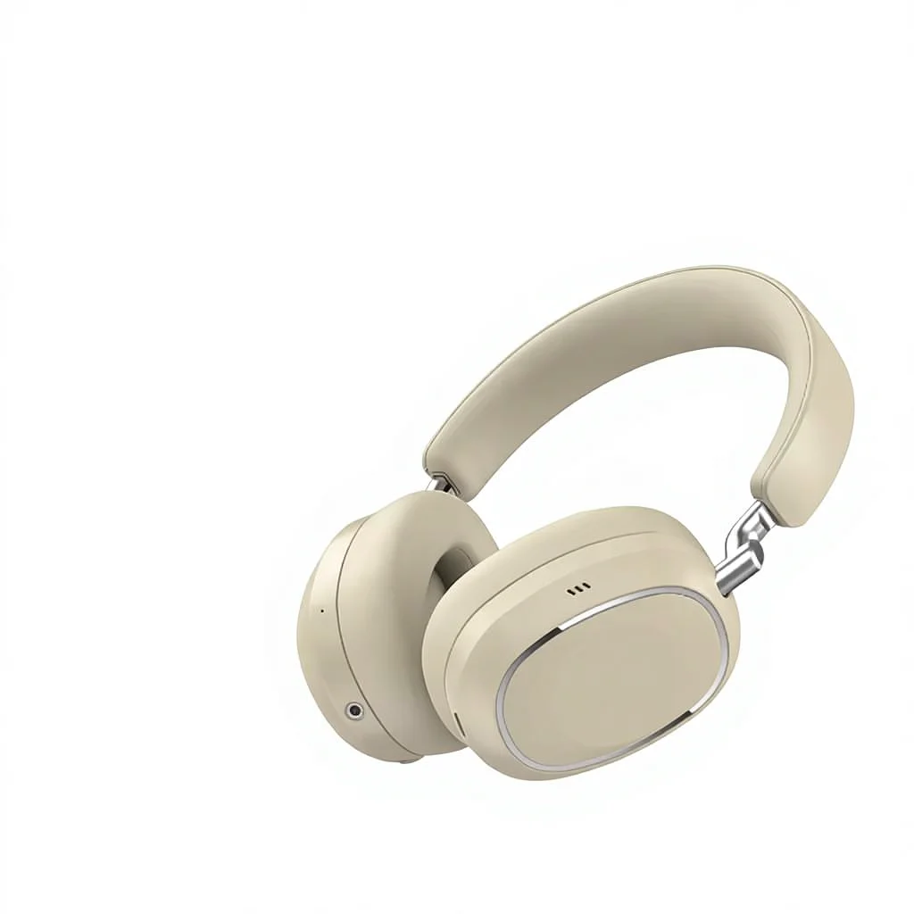 Wholesale China Wireless Over-Ear Headphones with LED Battery Indicator and Qualcomm Chipset Active Noise Cancelling Feature