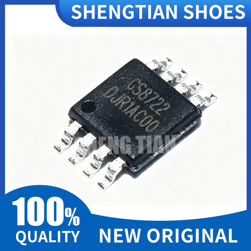 10Pcs/Lot Original genuine GS8722-SR GS8722 SMD SOP-8  low noise amplifier chip