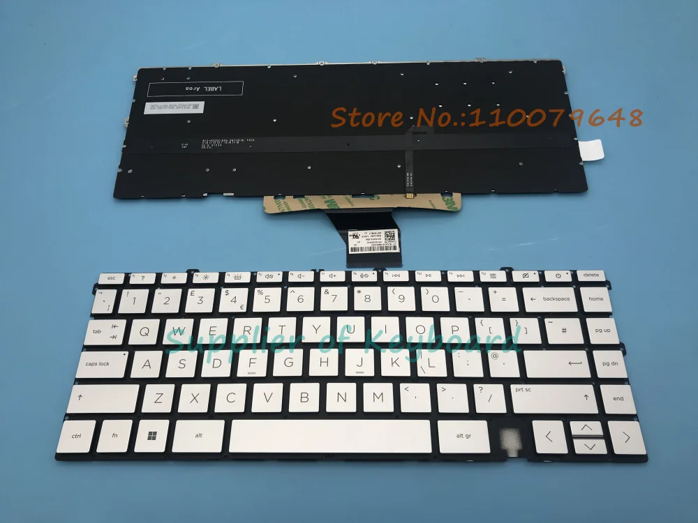 NEW Spanish/UK Keyboard For HP ENVY 13-ba 13-bd 13-ay 13-ba0000 13-bd0000 13-ay0000 13-ay0003nn 13-ay0504na 13-ay0505na Backlit