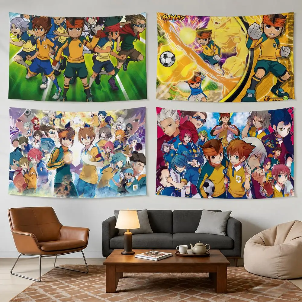 Inazuma E-Eleven Football Tapestry Bedroom Living Room Bar Party House Home Dorm Interior Wall Decor Background Banner