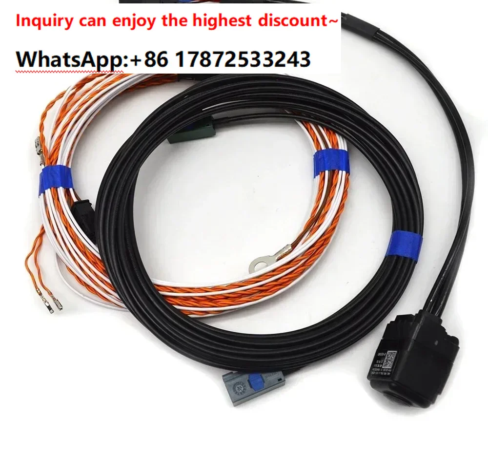 new pattern: TT 8S Highline Rear View Backup Camera with Parking Guidance Line Wiring Harness OE 8S0827574A