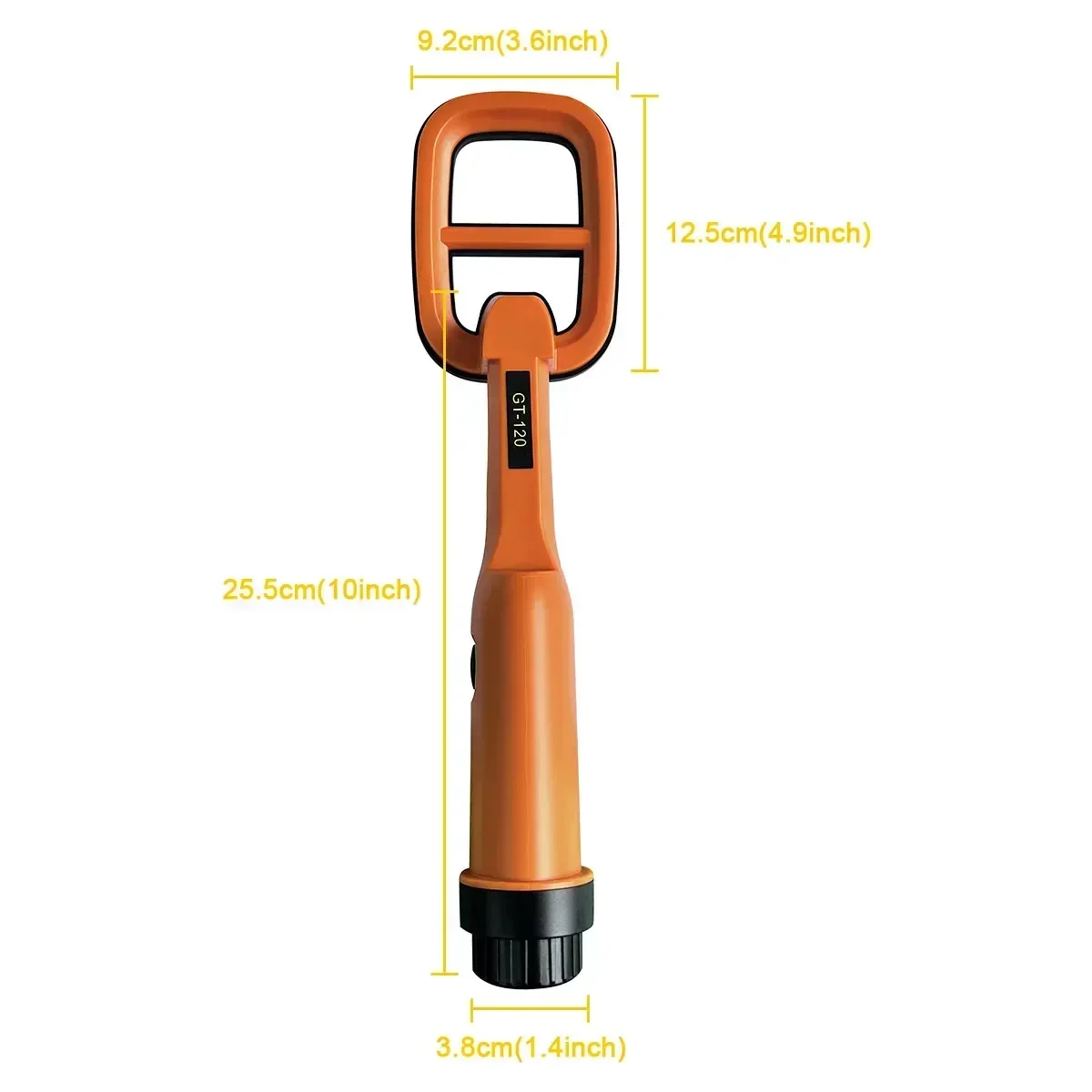 Treasure Hunter GT120 Handheld Diving Metal Detector Pinpointer Pointer Probe Waterproof  Metal Pinpointing 4.2\