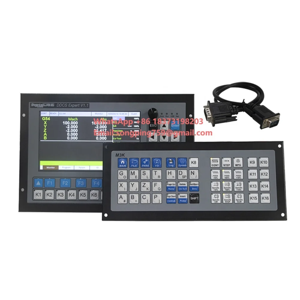 HLTNC M350/DDCS-EXPERT 3/4/5 Axes+M3K Controller for CNC Wood Milling Machine for CNC Router Engraving Machine Tool Accessories