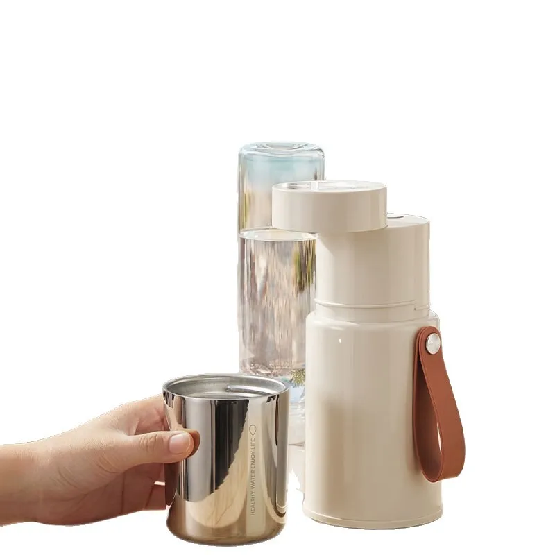 Portable Instant Water Heater, Desktop Electric Hot Water Dispenser for Home Travel, Small Mini Size, Quick Boil Cup Warmer